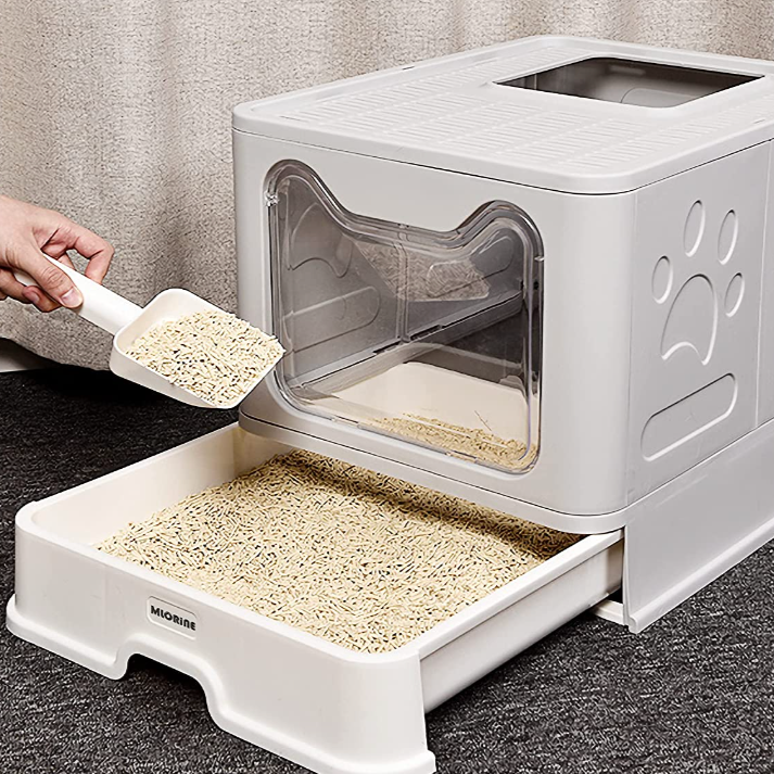 Smart-Scoop Self Cleaning Litter Box