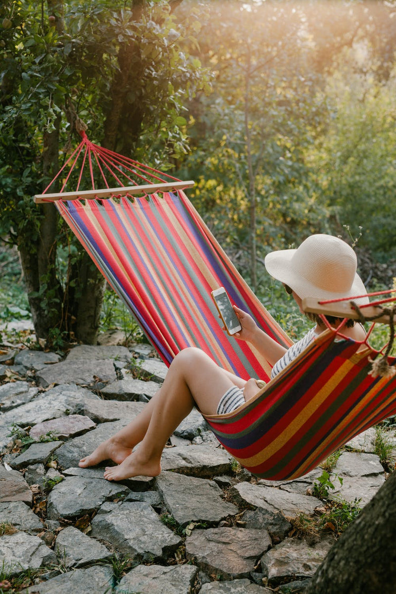 Lightweight Double Hammock Holds Up To 320kg